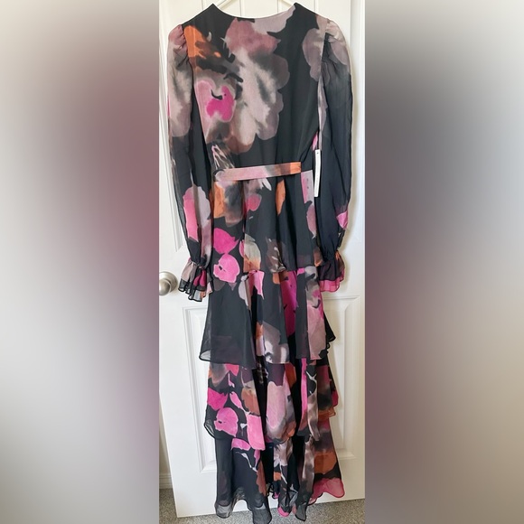 Anthropologie Hutch Bardot Wrap Maxi Dress - Picture 6 of 10